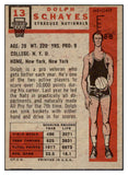 1957-58 Topps Basketball #013 Dolph Schayes Nationals EX 515240