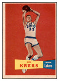 1957-58 Topps Basketball #025 Jim Krebs Lakers EX 515248