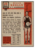 1957-58 Topps Basketball #029 Willie Naulls Knicks EX 515251