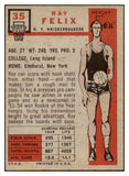 1957-58 Topps Basketball #035 Ray Felix Knicks EX+/EX-MT 515257