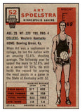 1957-58 Topps Basketball #052 Art Spoelstra Lakers EX 515269