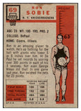 1957-58 Topps Basketball #069 Ron Sobie Knicks GD-VG 515281