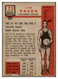 1957-58 Topps Basketball #073 Jim Paxson Royals VG 515284