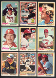 1978 O Pee Chee Baseball Complete Set EX+ Murray Brett Ryan 515307