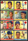 1955 Topps Set Lot 52 Diff VG-EX Podres Rosen 515343