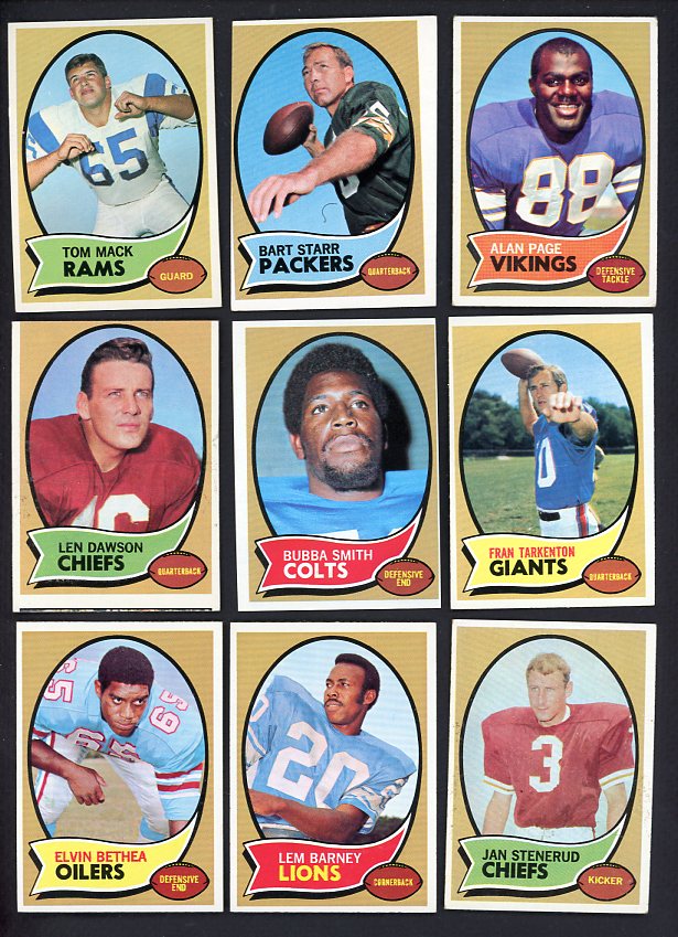 1970 Topps Set Lot 124 Diff VG-EX/EX Page Smith Dawson 515391