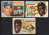 1956 Topps Set Lot 3 Diff Clemente Mays Williams Cheap 515395