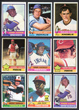 1976 Topps Baseball Complete Set EX-MT Eckersley Brett Aaron 515431