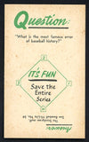 1960 Nu Card Hi Lites #048 Cy Young Indians NR-MT 515469