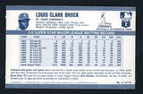 1971 Kelloggs Baseball #017 Lou Brock Cardinals EX minor crack 515506