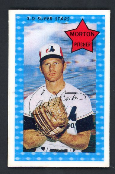 1971 Kelloggs Baseball #023 Carl Morton Expos NR-MT SO 167 515512