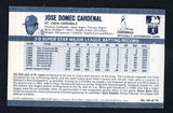 1971 Kelloggs Baseball #026 Jose Cardenal Cardinals NR-MT Hits 828 515515