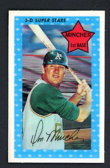 1971 Kelloggs Baseball #027 Don Mincher A's NR-MT 515516