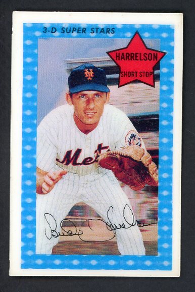 1971 Kelloggs Baseball #066 Bud Harrelson Mets NR-MT RBI 113 515550