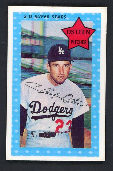 1971 Kelloggs Baseball #070 Claude Osteen Dodgers NR-MT No Number 515554