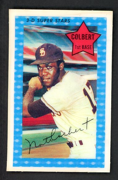 1971 Kelloggs Baseball #072 Nate Colbert Padres EX-MT 515556