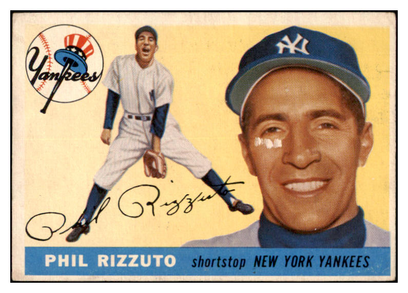 1955 Topps Baseball #189 Phil Rizzuto Yankees Good 515590