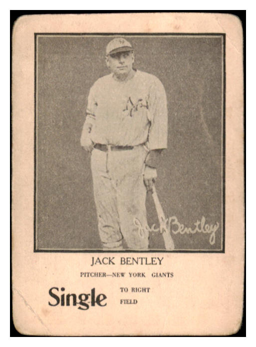 1924 WG7 Walter Mails Jack Bentley Giants VG-EX 515606