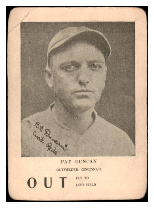 1924 WG7 Walter Mails Pat Duncan Reds VG-EX 515609