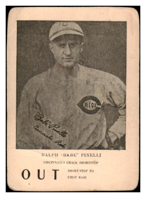 1924 WG7 Walter Mails Babe Pinelli Reds VG-EX 515620