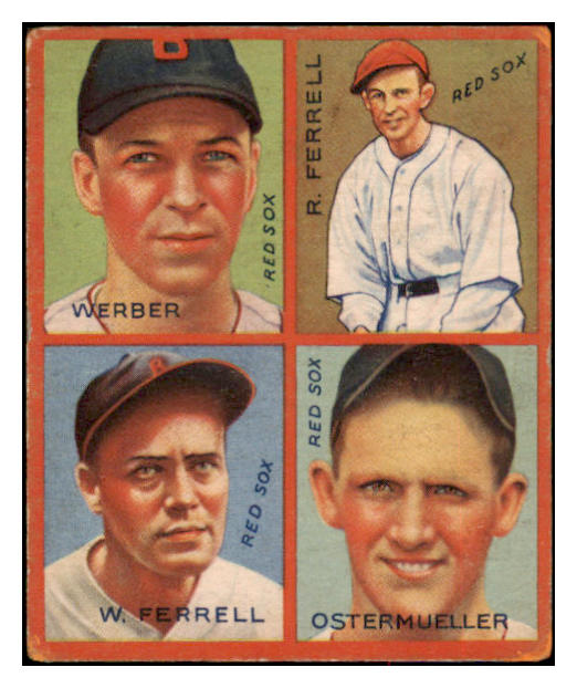 1935 Goudey #009G Rick Ferrell Red Sox VG-EX 515632