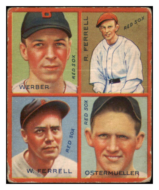 1935 Goudey #008G Rick Ferrell Red Sox VG 515652