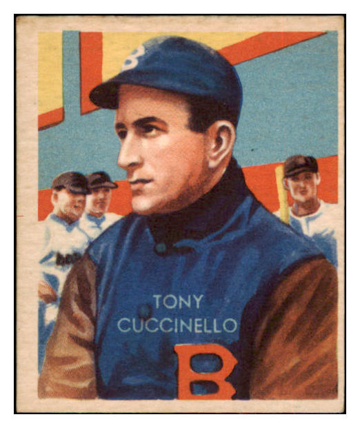 1934-36 Diamond Stars #055 Tony Cuccinello Dodgers EX 515720