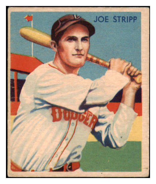 1934-36 Diamond Stars #089 Joe Stripp Dodgers VG-EX 515740