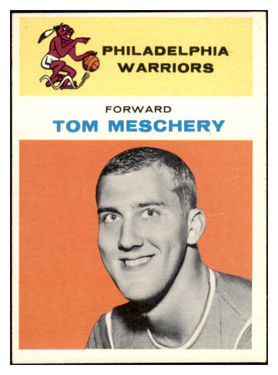 1961 Fleer Basketball #031 Tom Meschery Warriors NR-MT 515759