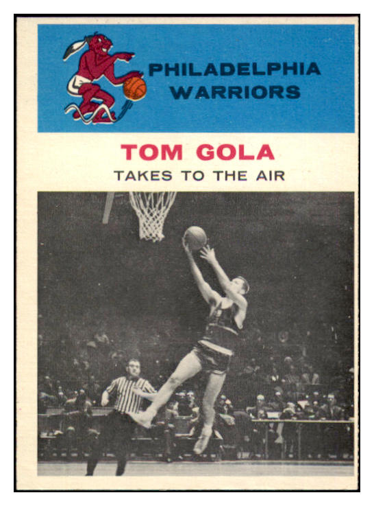 1961 Fleer Basketball #051 Tom Gola IA Warriors EX-MT 515763