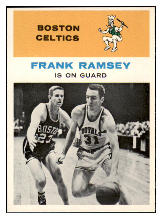 1961 Fleer Basketball #060 Frank Ramsey IA Celtics NR-MT 515768