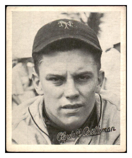 1936 Goudey Clydell Castleman Giants GD-VG ink back 515776