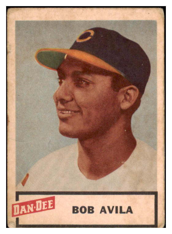 1954 Dan Dee Bobby Avila Indians VG-EX 515793