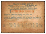 1954 Dan Dee Walker Cooper Pirates VG 515795