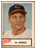 1954 Dan Dee Al Rosen Indians VG-EX 515811