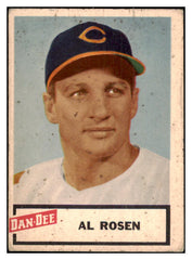 1954 Dan Dee Al Rosen Indians VG-EX 515811