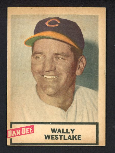 1954 Dan Dee Wally Westlake Indians GD-VG 515818