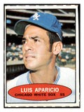 1971 Bazooka Baseball Unnumbered Luis Aparicio White Sox EX 515821