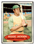 1971 Bazooka Baseball Unnumbered Reggie Jackson A's EX 515835