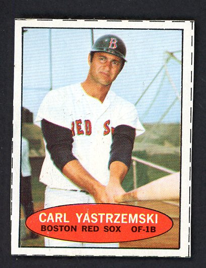 1971 Bazooka Baseball Unnumbered Carl Yastrzemski Red Sox NR-MT 515852