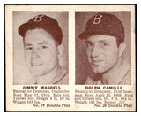 1941 Double Play #019/20 Jimmy Wasdell Dolph Camilli VG-EX 515861