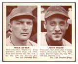 1941 Double Play #123/124 Nick Etten John Rizzo EX 515890