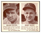 1941 Double Play #129/130 Nelson Potter Benny Mccoy EX+/EX-MT 515893