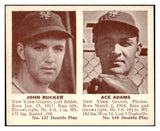 1941 Double Play #137/138 John Rucker Ace Adams EX-MT 515896