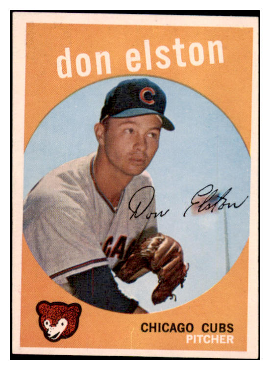 1959 Topps Baseball #520 Don Elston Cubs EX 515908