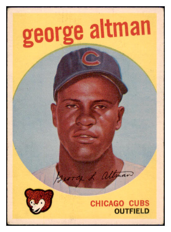 1959 Topps Baseball #512 George Altman Cubs VG-EX 515921