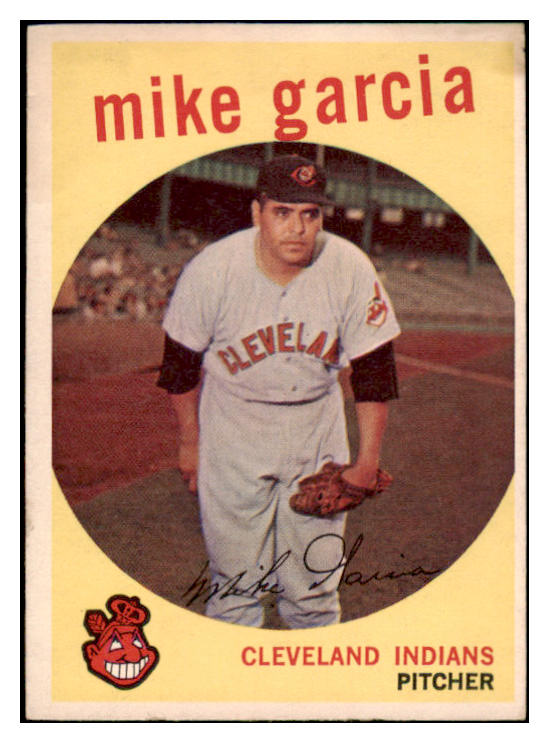 1959 Topps Baseball #516 Mike Garcia Indians VG-EX 515922