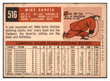 1959 Topps Baseball #516 Mike Garcia Indians VG-EX 515922