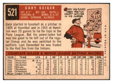 1959 Topps Baseball #521 Gary Geiger Red Sox VG-EX 515924