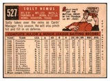 1959 Topps Baseball #527 Solly Hemus Cardinals VG-EX 515926